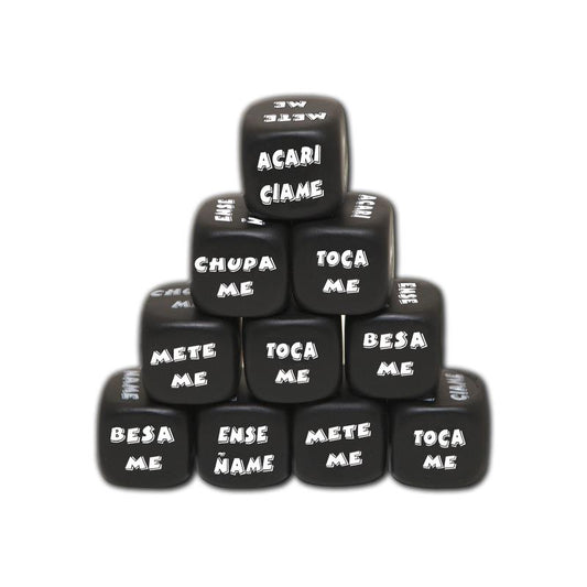 Dado de Acción Negro 1 ud